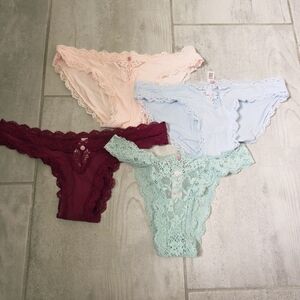 Victoria's Secret Panty Bundle Size Small